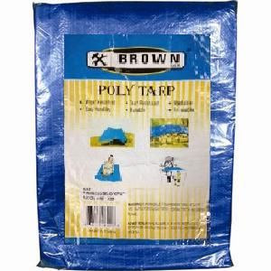 TARP POLY 10 X 12 BRN